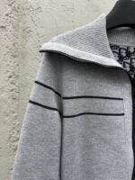 Dior Lapel Jacquard Double Face Knit Jacket 2 - 图片 6
