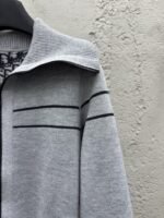Dior Lapel Jacquard Double Face Knit Jacket 2 - 图片 7