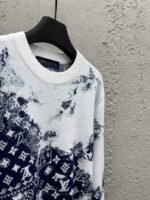 lv blue and white gradient sweater - 图片 8