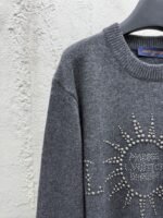 lv sun print hot bead sweater pullover - 图片 3