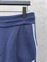 lv logo jacquard line elastic shorts - 图片 5