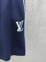 lv logo jacquard line elastic shorts - 图片 7