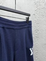 lv logo jacquard line elastic shorts - 图片 8