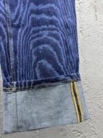 lv printed button and zipper flap jeans - 图片 7