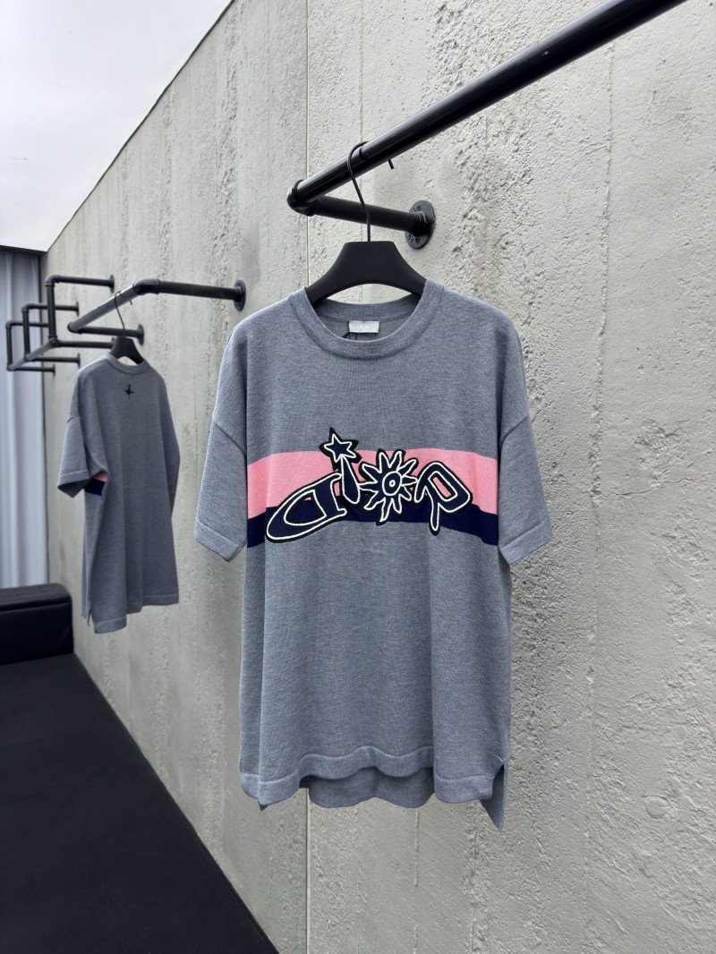 wsxc1753502566199_0.jpg Dior Co-Branded Hamilton Knit Short Sleeve - 图片 1