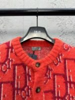 Dior Jacquard Knit Mohair Cardigan 1 - 图片 3