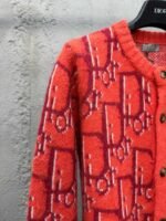 Dior Jacquard Knit Mohair Cardigan 1 - 图片 4