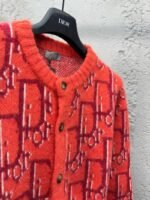 Dior Jacquard Knit Mohair Cardigan 1 - 图片 8