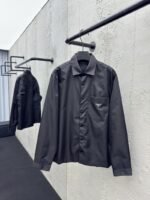 Prada Triangle Label Nylon Shirt