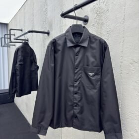 Prada Triangle Label Nylon Shirt