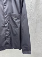 Prada Triangle Label Nylon Shirt - 图片 7