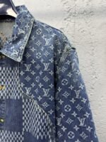 Lv co-branded nigo jacquard denim jacket 1 - 图片 5