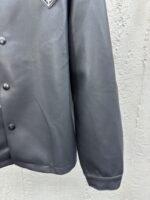 Prada Lambskin Triangle Label Leather Jacket - 图片 7