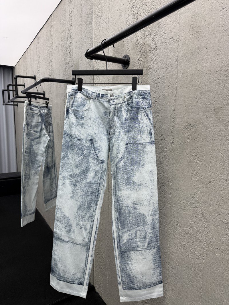 wsxc1754454236824_0.jpg Dior Mask Print Trousers - 图片 1