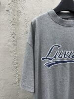 Balenciaga Luxury Script Embroidered Monogram Short Sleeve - 图片 4