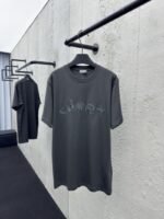 Dior Co-Branded Plain Knit Short Sleeve T-Shirt 2