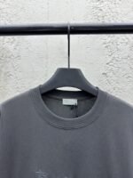 Dior Co-Branded Plain Knit Short Sleeve T-Shirt 2 - 图片 3