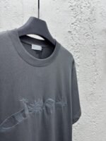 Dior Co-Branded Plain Knit Short Sleeve T-Shirt 2 - 图片 8