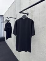 Dior Alphabet Printed Washed And Rubbed Short Sleeve 1 - 图片 2