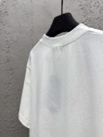 Dior Alphabet Printed Washed And Rubbed Short Sleeve 2 - 图片 9