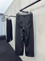 Lv Wool Halo Button Pants - 图片 2