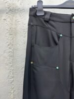 Lv Wool Halo Button Pants - 图片 4