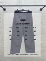 Lv Wool Halo Button Pants - 图片 10