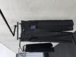 Lv Studded Zipper Side Pocket Work Pants