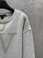 Lv Rhinestones Rhinestone Crew Neck Sweatshirt - 图片 5