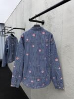 Lv Hickory Cherry Blossom Rhinestone Jacket - 图片 2
