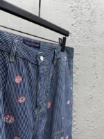 Lv Hickory Cherry Blossom Rhinestone Pants - 图片 8