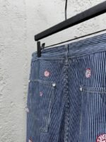 Lv Hickory Cherry Blossom Rhinestone Pants - 图片 9