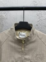 Miu Miu Plaid Belted Jacket - 图片 3