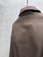 Miu Miu Letter Logo Embroidered Pointed Collar Zipper Long Sleeve Jacket Jacket - 图片 9