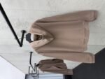 Miu Miu Cocoa Brown Logo Zipper Sweatshirt - 图片 2