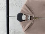 Miu Miu Cocoa Brown Logo Zipper Sweatshirt - 图片 3