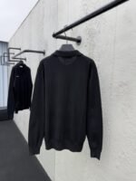 Miu Miu Letters Embroidered Long Sleeve Polo - 图片 2