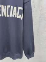 Balenciaga Gum Tape Alphabet Logo Print Round Neck Long Sleeve - 图片 7