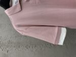 Prada Plain Knit False Two Piece Short Sleeve Polo Shirt 1 - 图片 4