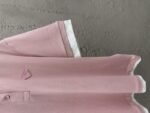 Prada Plain Knit False Two Piece Short Sleeve Polo Shirt 1 - 图片 7