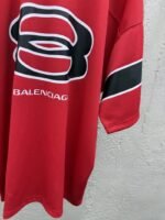 Balenciaga Fw25 Letter Print Crew Neck Pullover Short Sleeve T-Shirt 1 - 图片 7