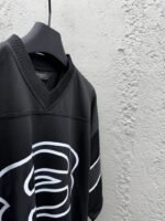 Balenciaga Fw25 Letter Print Crew Neck Pullover Short Sleeve T-Shirt 2 - 图片 8