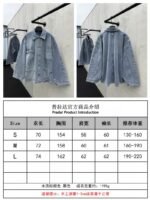 Prada Distressed Ice Blue Four-Pocket Work Jacket - 图片 10
