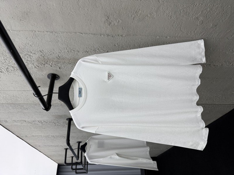 wsxc1754884419189_0.jpg Prada washed powder label long sleeves - 图片 1
