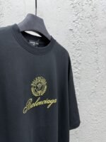 Balenciaga Angel Embroidered Short-Sleeved T-Shirt 1 - 图片 8