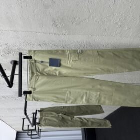 LV Solid Color Letter Embroidery Casual Workwear Pants 2