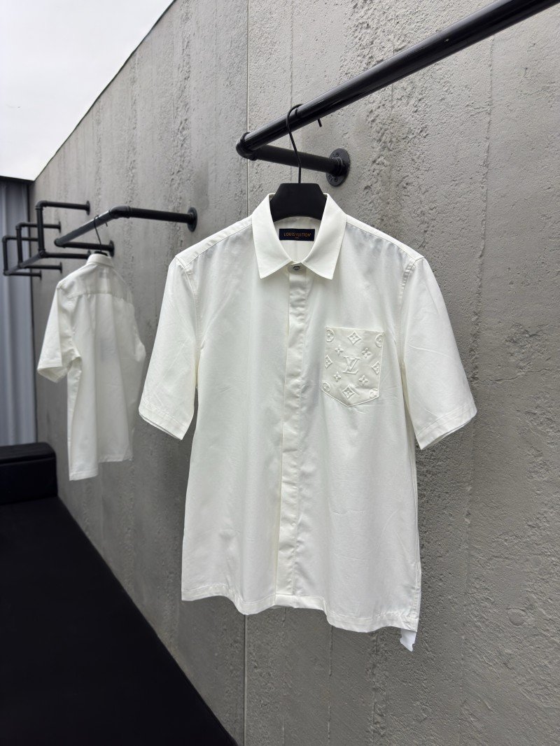 wsxc1754887237245_0.jpg LV Monogram Pocket Short-Sleeve Shirt 1 - 图片 1