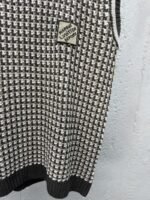 LV jacquard cotton knit vest - 图片 7