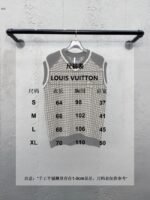 LV jacquard cotton knit vest - 图片 10