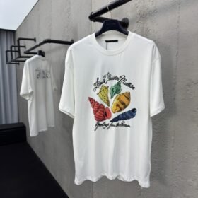 LV Conch Print Short Sleeve Shirt